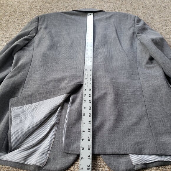 Brooks Brothers Explorer Gray Regent Fit Blazer 48R Golden Fleece Buttons - Picture 12 of 12